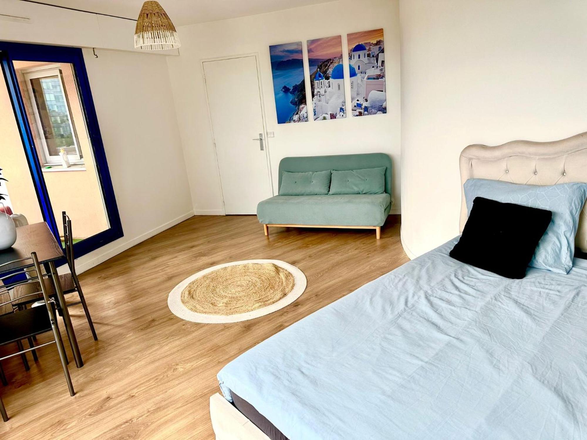 Paris La Defense - Santorin Apartment With Jacuzzi Courbevoie Exteriör bild